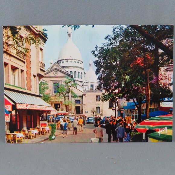 Vintage Postcard - The Sacred Heart Basilica Paris - Yvon Paris - Picture 4 of 4